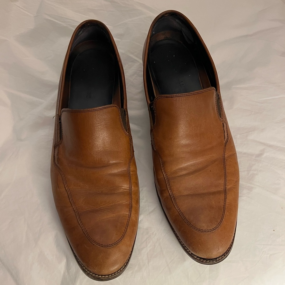 11 and 1/2 Cole Haan brown leather dress shoes